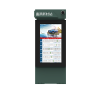 Affichage LCD de signalisation numérique de gare routière moderne publique extérieure