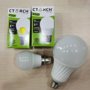 CTORCH Hochwertige LED-Beleuchtungs lampen Preis Innen 3W 5W 7W e27 b22 Basis LED-Lampe mit Zubehör LED 5W Glühlampe