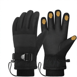 Electric Heated Ski <b>Gloves</b> Rechargeable Thermal Winter Waterproof <b>Touchscreen</b> Full Finger <b>Gloves</b> for Motorcycle Snowmobile - Product Image 3
