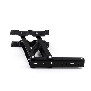 Support à ressort à gaz pour table basse, 240 mm, en fer noir, mécanisme pliant pour bureau d'ordinateur et accessoire de quincaillerie pour table extensible - Product Image 4
