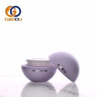 Vente en gros de pots ronds en acrylique de luxe, nouveau design, 30g, 50g, 100g
