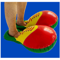 Chaussures de clown gonflables personnalisées à prix d'usine pour les jeux Prop Gag