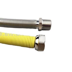 Tubo Flexible de Acero Inoxidable de <span class=keywords><strong>1</strong></span>/<span class=keywords><strong>2</strong></span>\" DN13 DN16 para Gas - Product Image 1