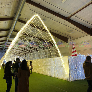 Đèn Led Dạng Đường Hầm 3D Họa Tiết Hình Trái Tim Đèn Led Họa Tiết Vòm Giáng Sinh - Product Image 4