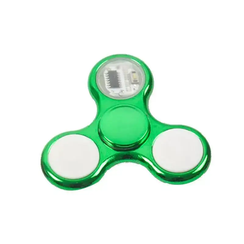 LED Light Fidget Spinner Finger ABS EDC Hand Spinner Tri For Kids AutismAnxiety Stress Relief Focus Handspinner