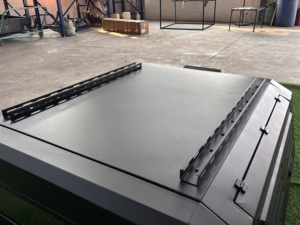 Cubierta de Camioneta Resistente al Agua y al Óxido, de Aleación de Aluminio, para <span class=keywords><strong>Chevy</strong></span> Silverado F150, Cabina Simple, Plataforma de 6.5 Pies - Product Image 4
