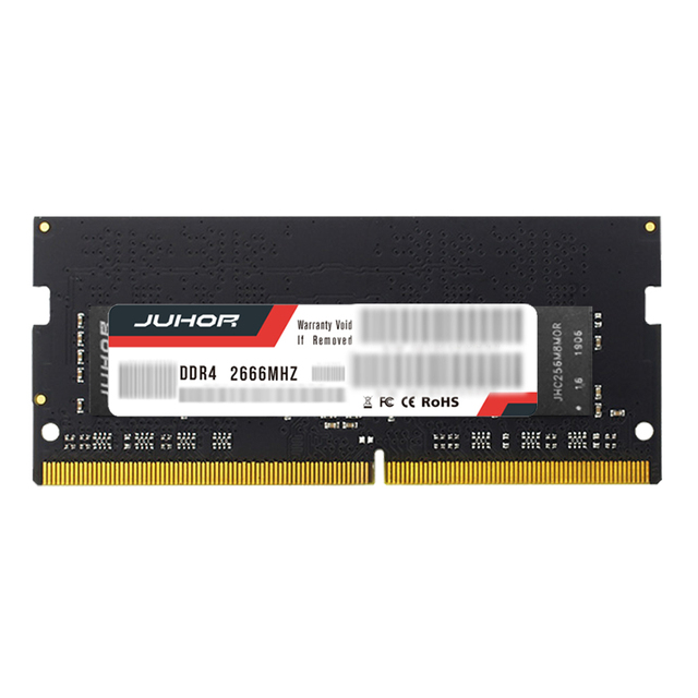 Wholesale Bulk Stock Juhor Laptop Memory DDR4 4GB/8GB/16GB/32GB 2666mhz 3 Year Warranty 1.2V/1.35V Voltage FCC/CE