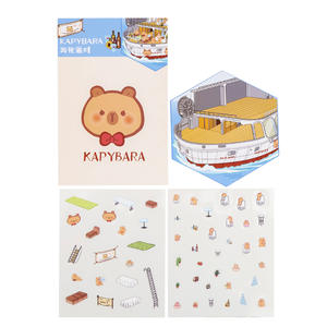 Pegatinas de escena para mejorar la capacidad práctica de los niños, pegatinas 3D, pegatinas de escena tridimensionales - Product Image 5