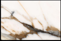 Feuille de PVC multi-usages effet marbre UV pour panneau mural, décoration de meubles