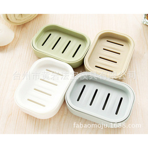 Soap Dish Holder Plastic Rectangular Self <b>Drain</b> For <b>Bathroom</b> Use - Product Image 4