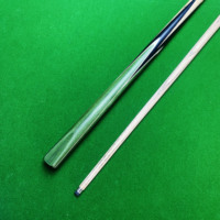 Queue de billard professionnelle en ébène et cocobolo de haute qualité, 9 mm, personnalisée, monobloc