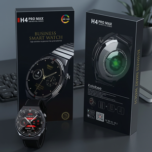 Reloj Inteligente H4 PRO MAX 1.45 Ultra HD de Alta Calidad con Pantalla Táctil AMOLED Redonda, Aplicación RDFIT, Llamadas por Bluetooth y 3 Correas - Product Image 3