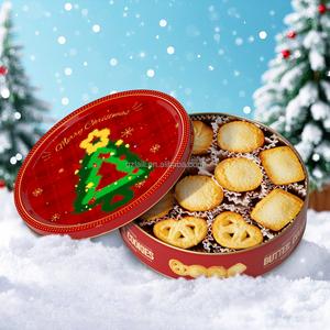 <span class=keywords><strong>Galletas</strong></span> de Mantequilla Danesas de Marca Privada, Crujientes, con Crema Dulce, Mantequilla, Chocolate y Huevo, en Caja Familiar, Dulces para Compartir - Product Image 2