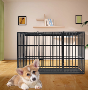 גדול כלב חיצוני גדול עם גג נשימה גוונים של גג נשימות ג מתכת כלוב עבור כלבים גדולים עמיד ועמיד מזג אוויר - Product Image 5