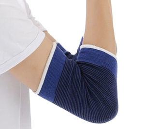 Guanti Mezze Dita Blu Royal in Maglia, Protezione per il Palmo, Supporto per Sollevamento Pesi, Copripalmo per Ginnastica e Sport - Product Image 4