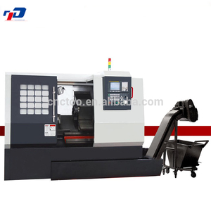 Centre de tournage CNC <span class=keywords><strong>TEAST</strong></span> TCK630 haute précision 0,01 mm, 12 tours, lit incliné, tour moyen portée - Product Image 1