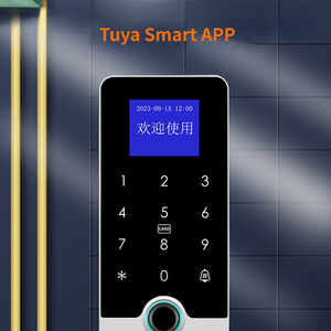 1.77inch Tuya App <strong>Smart</strong> Waterproof IP65 13.56MHz Door Opener Keyless Lock System Fingerprint RFID <strong>Access</strong> <strong>Control</strong> <strong>Keypad</strong> Touch - Product Image 6