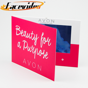 Các Mặt Hàng Khuyến Mại Phổ Biến Nhất Với Thiết Kế In Logo Thẻ Quà Tặng Độ Phân Giải Cao Tùy Chỉnh Sách Khổ A5 Sách <span class=keywords><strong>Video</strong></span> <span class=keywords><strong>7</strong></span> Inch - Product Image 4