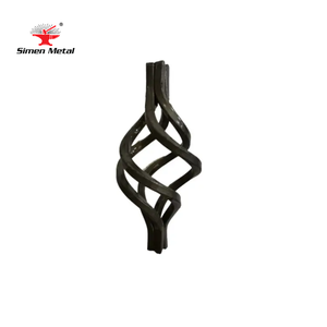 Composants ornementaux en fer forgé de haute qualité Panier en fer décoratif de meilleure qualité pour clôture et treillis à un prix imbattable - Product Image 5