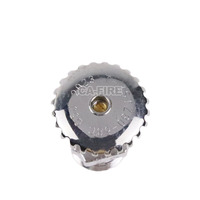 Tête de sprinkler d'incendie K5.6, ampoule en verre 5 mm, type vertical/suspendu/mural 68 ° Système d'extinction d'incendie C Fire Sprinkler