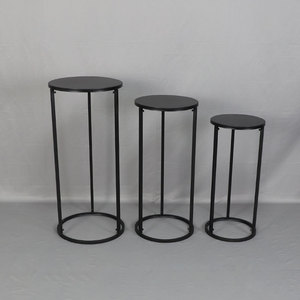 Chất lượng cao trang trí đám cưới Nguồn cung cấp Trắng hình trụ tráng miệng Bảng đạo cụ xi lanh bệ đứng thiết lập cho món tráng miệng bảng - Product Image 3