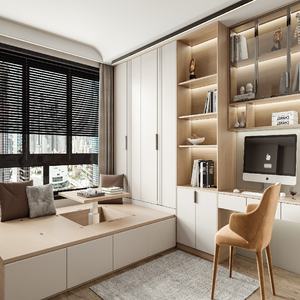 Scrivania per Computer in Legno dal Design Moderno, <span class=keywords><strong>Armadio</strong></span> per Camera da Letto con Spazio di Archiviazione, Ultimi Modelli di Cabine <span class=keywords><strong>Armadio</strong></span> per Camera da Letto - Product Image 3