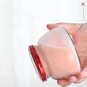 โถแก้วใสขนาดใหญ่ ปิดสนิท ใช้ซ้ำได้ สำหรับแป้ง ธัญพืช ขนมขบเคี้ยว - Product Image 2