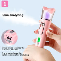 Nouveau Pulvérisateur Portable Nano Brume 2026 pour Test Cutané – Atomiseur Facial Hydratant Pratique pour la Maison, les Voyages et le Bureau