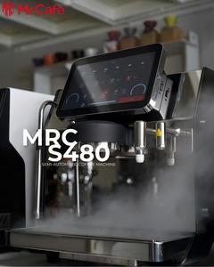 Cafetera Espresso Semiautomática Inteligente Cafe <span class=keywords><strong>Master</strong></span> S480 y Pantalla Táctil de Grado Comercial de 10.1 Pulgadas y Espumador de Leche Automático Híbrido - Product Image 1