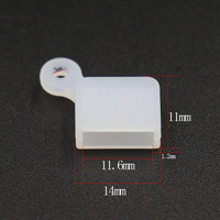Nueva cubierta impermeable a prueba de polvo de silicona colorida para memoria USB tapa antipolvo con correa