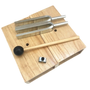 Kit de Demostración de Resonancia con Diapasón de 440Hz, Herramienta de Experimentación de Resonancia Sonora para Laboratorio de Física Escolar - Product Image 3