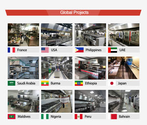 Shinelong Professionnel <span class=keywords><strong>Horeca</strong></span> Cuisine Outils Équipement En Acier Inoxydable Hôtel Commercial Cuisine Restaurant Cuisine Équipement - Product Image 4