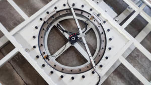 Güç döner otomatik motorlu stor palet pikap konveyör - Product Image 6