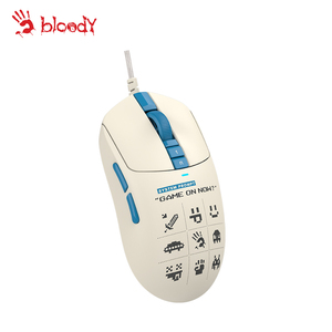 A4Tech Bloody W72 Ultra Gaming Mouse 4M a bordo programable 20000 CPI 40G aceleración interfaz USB LED óptico Stock derecho - Product Image 6