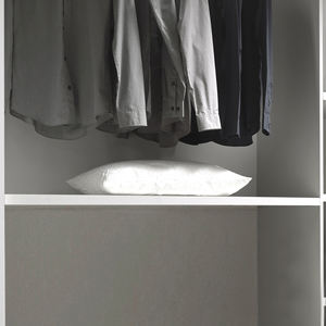 Étagère suspendue pour chambre à coucher CM 131.7 Gris nacré Minimaliste Moderne Fixation murale MDF - Product Image 1