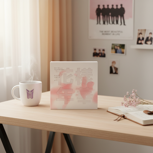 BTS HYYH Pt1 Mini Álbum CD Versión Coreana Rosa y Blanca Oficial HYBE Merchandise Coleccionistas Youth Trilogy Primera Parte 2015 - Product Image 3