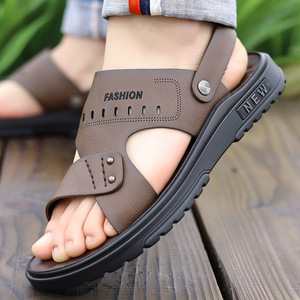 <b>Flat</b> <b>Sandals</b> Open Toe Mesh Lining Breathable Anti Slip Comfortable Light Weight Buckle Strap Summer Casual Shoes - Product Image 1