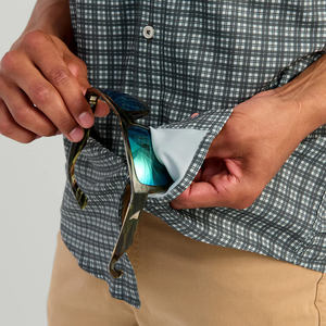 Camisa de Pesca Extra Grande con Estampado Hawaiano, Delgada, con Capucha, Sublimada, con Botones - Product Image 6