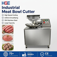 HUAGANG Hachoir à viande compact de 20 litres, coupe-saucisses en acier inoxydable pour la préparation de boulettes de viande