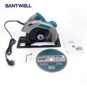 High <b>Power</b> 1300W Electric Circular Saw with 185mm Blade, Forward/Reverse Switch, Variable Speed Control & Extra Carbon <b>Brushes</b> - Product Image 1