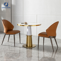 Table basse ronde personnalisable pour hôtel, bureau, réception, balcon, restaurant, café – Idéale pour les espaces de loisirs