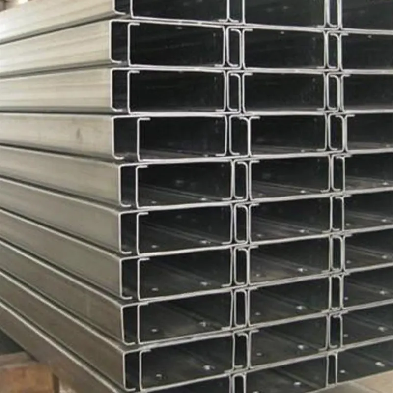 High quality galvanized c purlin carbon steel channel sizes structural steel c channel price