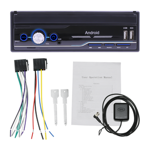 1 Din 7 Inch Có Thể Thu Vào Màn Hình <span class=keywords><strong>Android</strong></span> Car Player Với Mirror Link Wifi <span class=keywords><strong>GPS</strong></span> BT Âm Thanh Xe Hơi Stereo <span class=keywords><strong>Android</strong></span> Player - Product Image 6