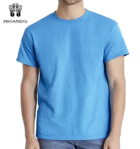 180g single jersey fabric O-neck Short Sleeve Plain Blank TShirt solid color mixed size Men T Shirt Manufacturer and Supplier