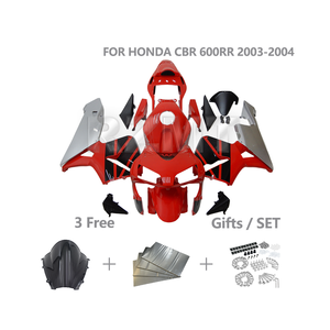 ชุดแฟริ่งรถจักรยานยนต์สำหรับ HONDA CBR600RR 2003 <span class=keywords><strong>2004</strong></span> CBR 600RR <span class=keywords><strong>CBR600</strong></span> RR แฟริ่งแบบฉีดขึ้นรูปพลาสติก ABS รุ่น H0603-105a - Product Image 1