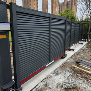 <span class=keywords><strong>Porte</strong></span> d'entrée sectionnelle <span class=keywords><strong>en</strong></span> alliage d'aluminium-Fabricants de portes coulissantes flottantes sectionnelles suspendues électriquement - Product Image 1