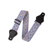 Sangle de remplacement universelle réglable en jacquard tissé pour guitare classique, basse et ukulélé, personnalisable par le fabricant