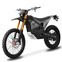 Motocicleta Eléctrica Todoterreno de 35000W con Motor con Engranajes, 96V, con Doble Freno de Disco Hidráulico