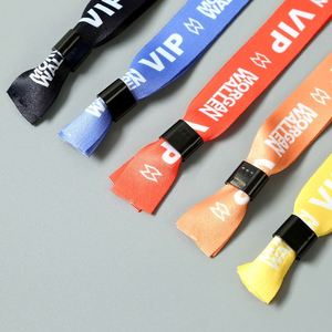 Pulseras de Poliéster Ecológicas Personalizadas OEM para Festivales de Música y Conferencias - Product Image 2