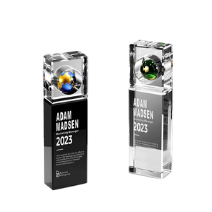 High Quality Customizable Collectibles, Commemorative Significance Exquisite Glass Crystal Trophy